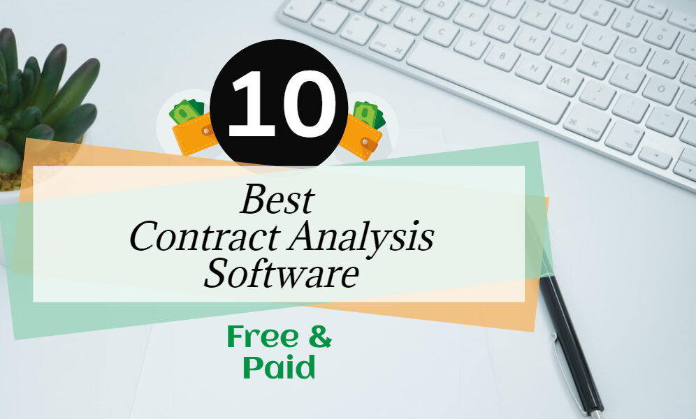 best contract analysis software